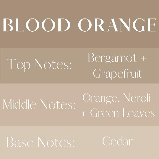 River Birch Blood Orange Linen and Room Spray | Home Fragrance | 4 oz Glass - Image 3