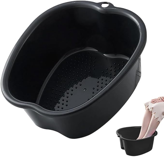 Foot Soaking Tub Large Size Foot Basin Sturdy Soaking Feet Bucket Massager Tub by Chpbolly