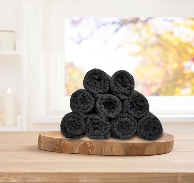 Premium 100% Cotton Hand Towels – Pack of 24, 16x27 Inch – Quick-Dry, Highly - Image 4