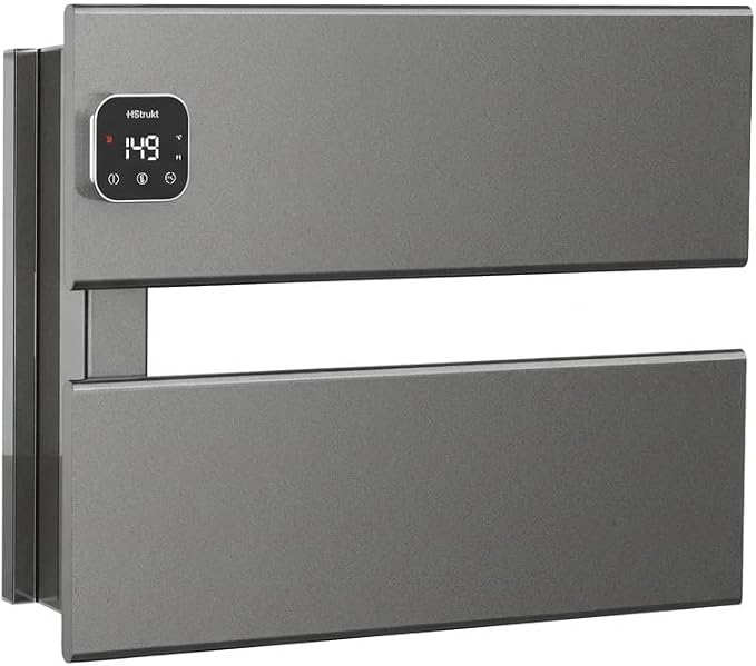 Electric Towel Warmer, Heated Towel Rack by HStruktStore
