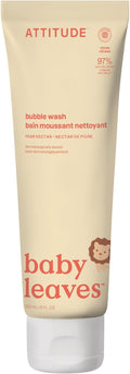 ATTITUDE Bubble Body Wash for Baby, EWG Verified, Dermatologically Tested by ATTITUDE