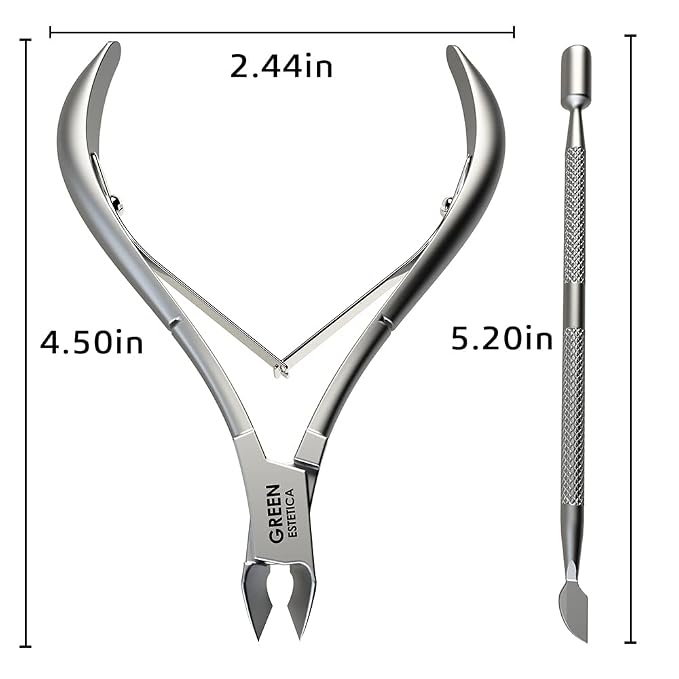 Professional Cuticle Trimmer Nail Cuticle Cutter Stainless Steel Cuticle Nippers - Image 4