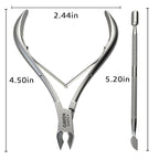 Professional Cuticle Trimmer Nail Cuticle Cutter Stainless Steel Cuticle Nippers - Image 4