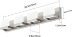 Tipace 4 Lights LED Modern Vanity Light Brushed Nickel Bathroom Lighting - Image 7