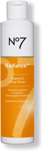 No7 Radiance+ Vitamin C Glow Toner – 2% Vitamin C Complex by No7Beauty