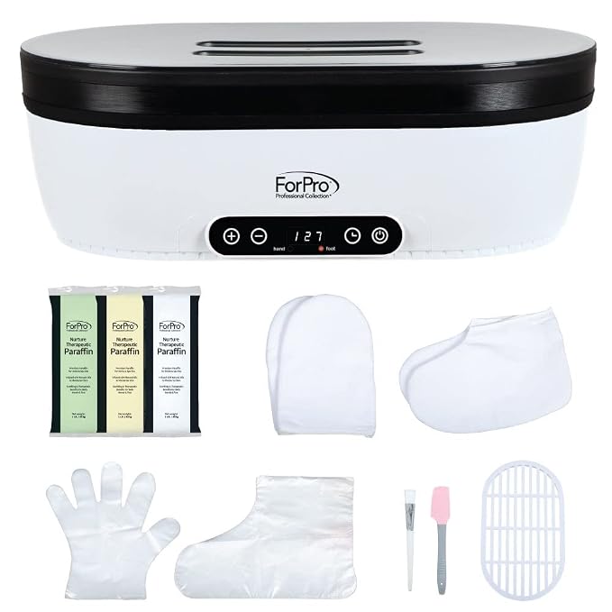 ForPro Nurture Digital Paraffin Bath Kit, All-In-One Paraffin Wax Kit by ForProProfessionalCollection