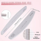 Makartt Nail Files: 180/240 Grit Emery Boards - Image 5