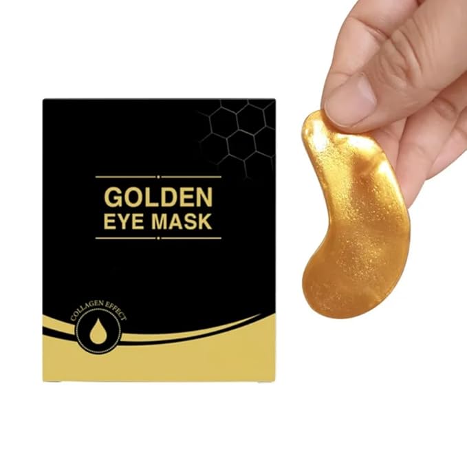 “24K Gold Eye Patches for Radiant, Youthful Eyes – Collagen & Hyaluronic Boost - Image 2