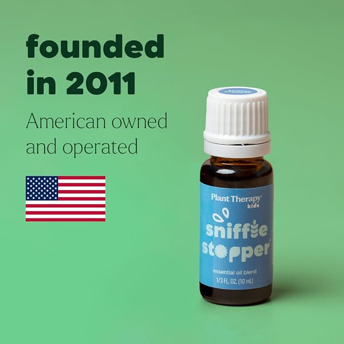 Plant Therapy Kids Sniffle Stopper Essential Oil Blend, 10 mL, Respiratory - Image 6