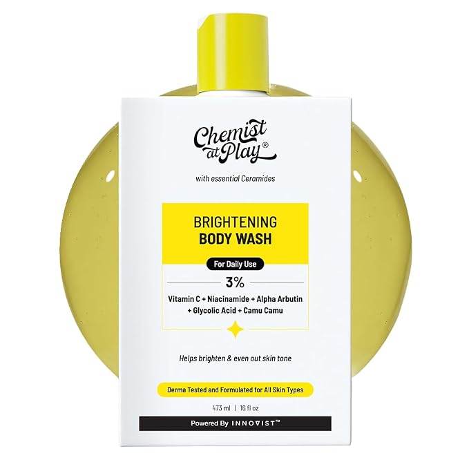Chemist at Play Brightening Body Wash | Glowing Skin Vitamin C Bodywash | Helps - Image 6