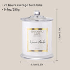 Chloefu LAN Warm Amber Candle, Scented Candles Gifts - Image 2