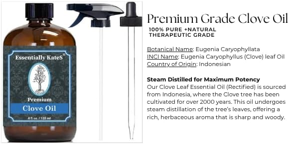 Essentially KateS Clove Oil 4 Fl Oz - Image 2