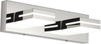 SineRise LED Modern Bathroom Vanity Light Fixtures, Chrome Modern Acrylic by SINERISELIGHTING