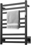 9-Bar Towel Warmer, Wall-Mounted Electric Heated Rack by Unknown