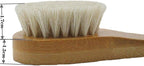 2 Pack 6" Bamboo Handle Dry Facial Cleansing Brush - Image 3