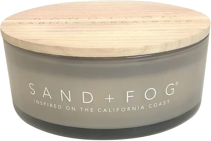 Sand + Fog Scented Candle by SandFogHome