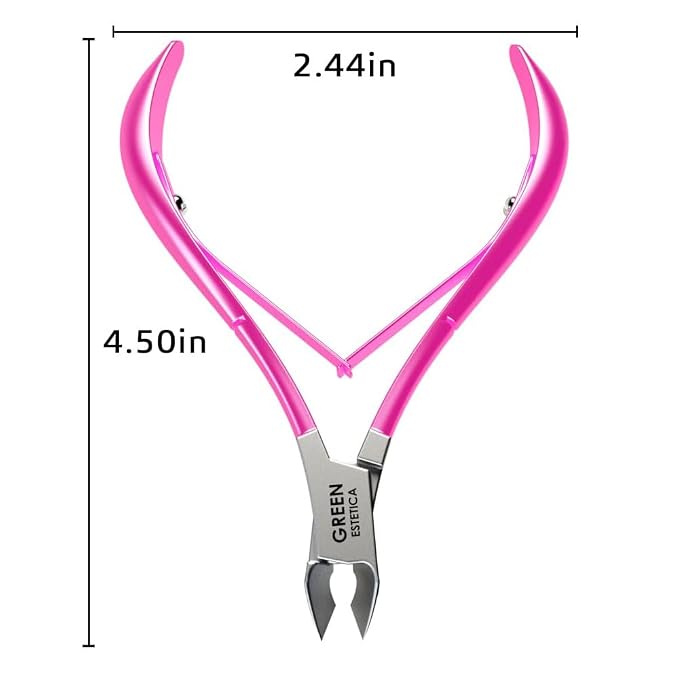 Professional Cuticle Trimmer Nail Cuticle Cutter Stainless Steel Cuticle Nippers - Image 2