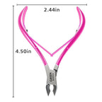 Professional Cuticle Trimmer Nail Cuticle Cutter Stainless Steel Cuticle Nippers - Image 2