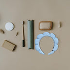 KVZVK Puffy Sponge Spa Hairband, 2 Pack - Image 7