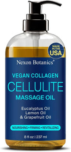 Anti-Cellulite Massage Oil for Massage Therapy 8 fl oz by NexonBotanics