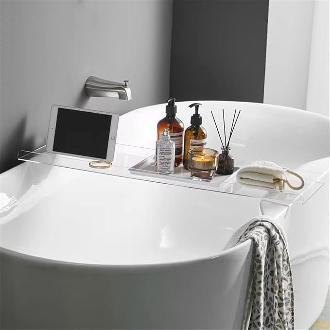 WANLIAN Luxury Bathtub Caddy Tray - Image 2