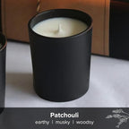 Simply Soson Scented Votive Candles, Bulk Set of 24 White Patchouli Small - Image 4