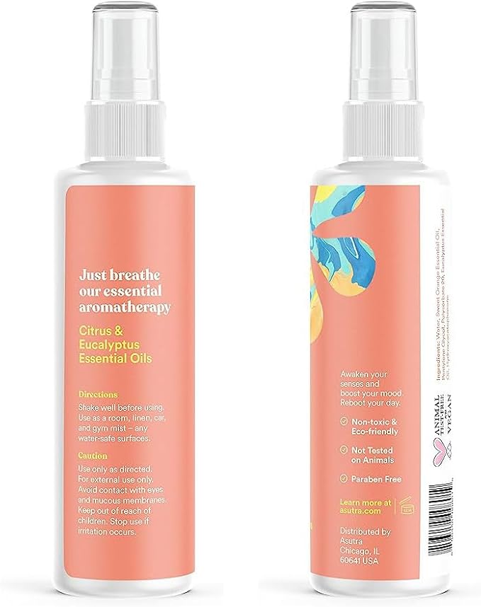 ASUTRA Multi-Use Essential Oil Aromatherapy Spray, 4 fl oz – Mist - Image 7