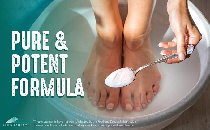 Epsom Salt Tea Tree Foot & Body Soak-Toenail Repair & Ingrown Nails, Athletes - Image 3