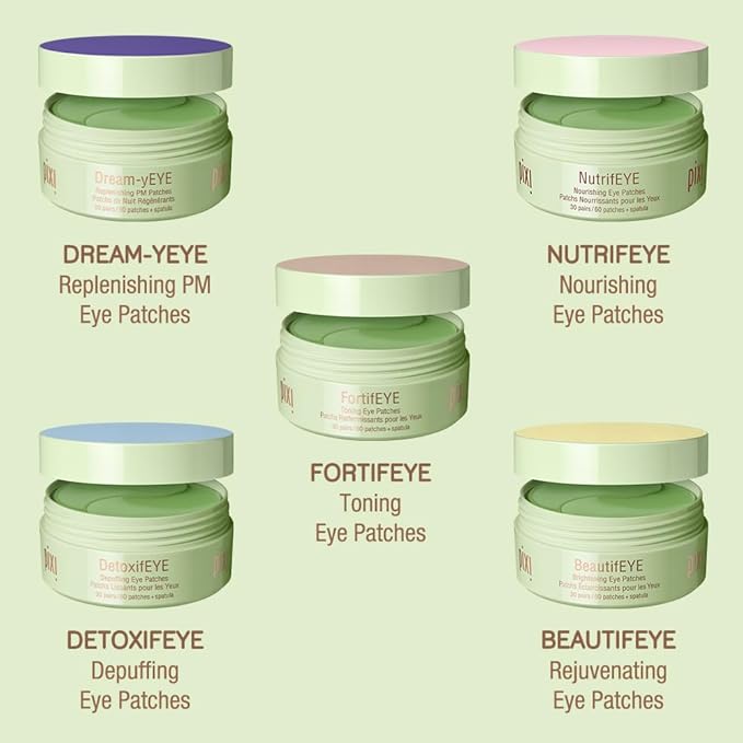 Pixi Day & Night Eye Patch Duo |Depuffing Hydrogel Under-Eye Patches - Image 9