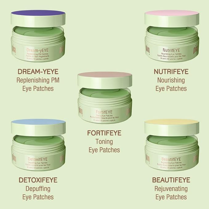 Pixi Beauty NutrifEYE Soothing Rose Under Eye Gel Patches | Eye Masks - Image 9