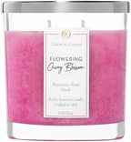 Colonial Candle Flowering Cherry Blossom Scented Candle Jar, Highly Fragranced by ColonialCandle