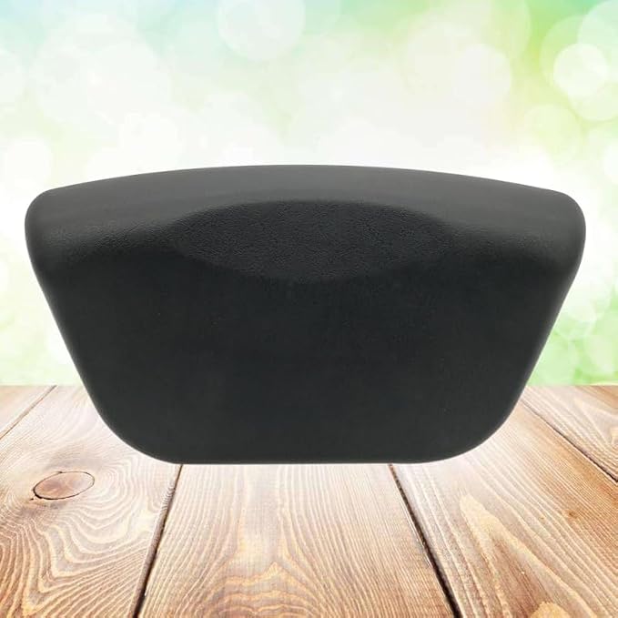 Spa Bath Pillow with Suction Cups Pu Bath Cushion Non-Slip Design - Image 3
