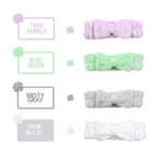 Chloven 7 Pcs Microfiber Bowtie Oversized Headbands Facial Makeup Headband - Image 3