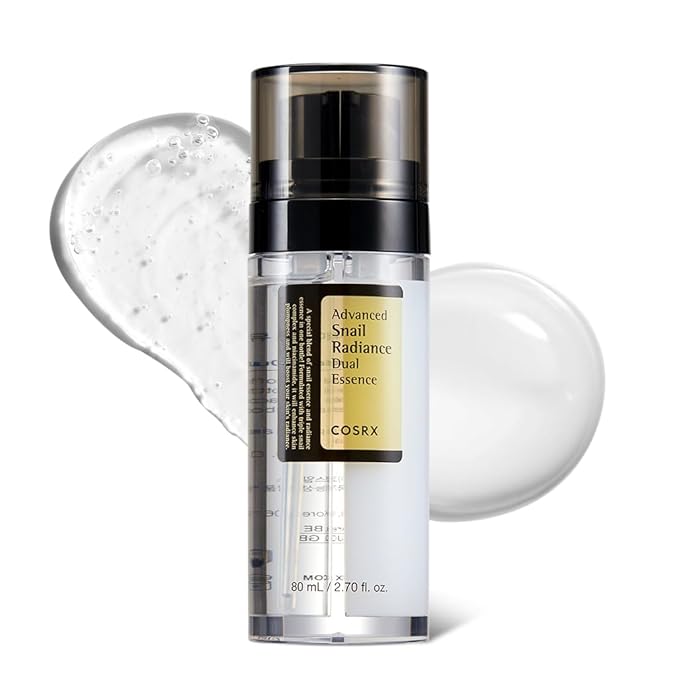 COSRX Snail Mucin 74% + Niacinamide 5% Dual Essence, Anti Aging Face Serum by COSRX