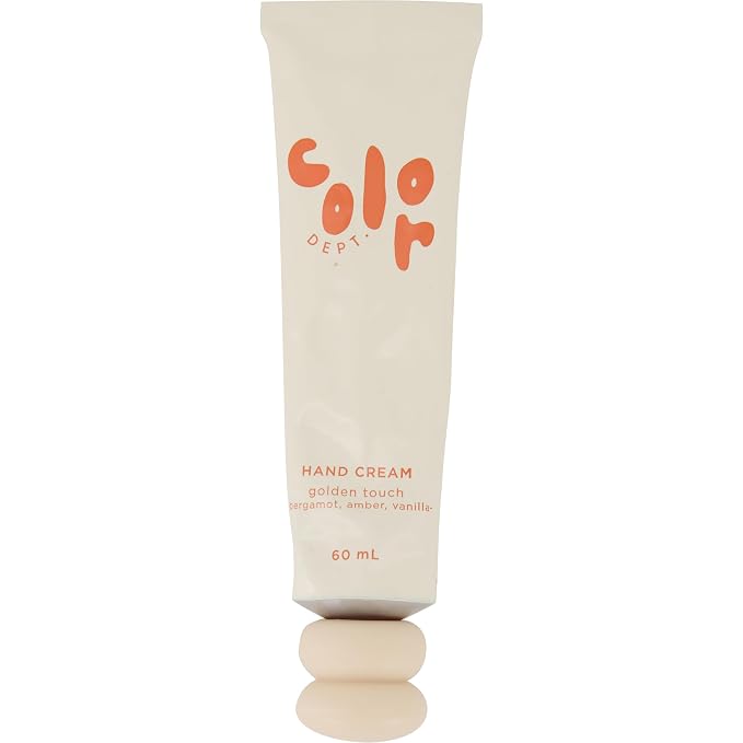 Color Dept. Hand Cream – Golden Touch, Travel Size Moisturizing Hand Lotion by ColorDept