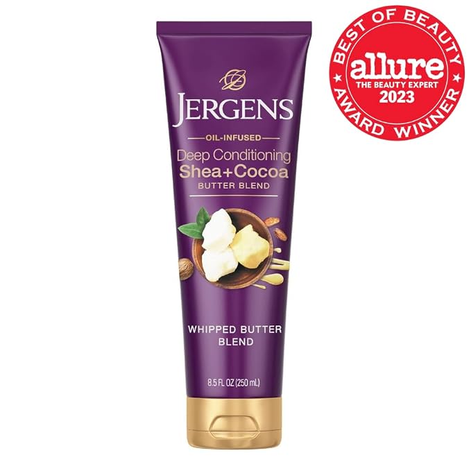 Jergens Shea and Cocoa Whipped Body Butter Lotion, Tone Enriching Hand And Body - Image 2