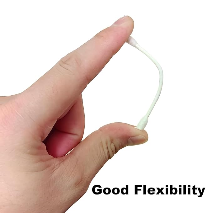 Pointed Tip Cotton Swabs, Double Precision Tips - Image 3
