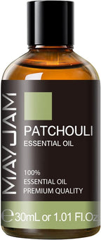 MAYJAM Patchouli Essential Oil, 1.01FL.OZ Essential Oils, Use by MAYJAM