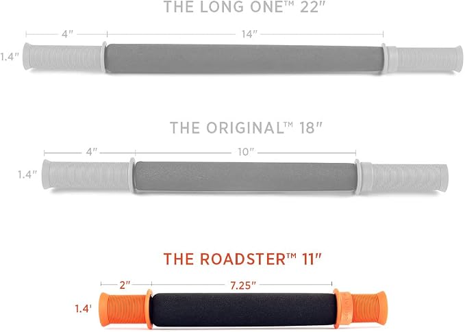 Tiger Tail 11in Massage Stick Portable Roller, Deep Tissue Foam Roller - Image 8
