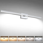 VOLISUN Modern Over Mirror Chrome Bar Vanity Light by VOLISUN