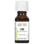 Aura Cacia Essential Oil, Freshening Lime, 0.5 Fluid Ounce by AuraCacia