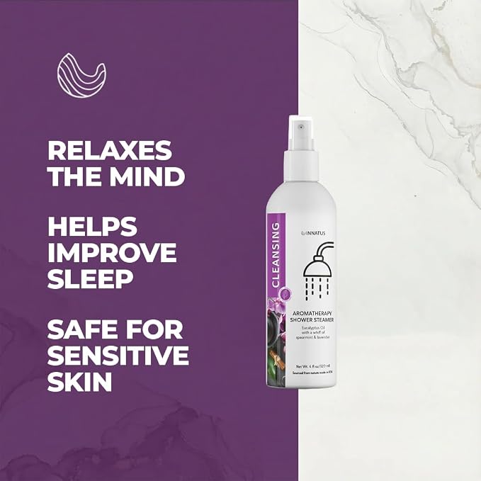 Soothing Shower Spray – 4oz Aromatherapy Shower Steamer Mist - Image 2