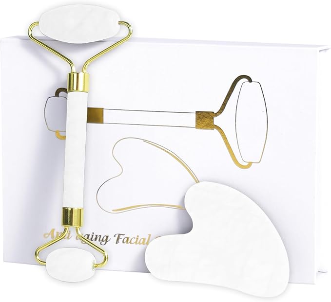 Jade Roller Gua Sha Tools by LSXKAMIX