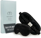 MATASSE 100% Mulberry Silk Sleep Mask 22 Momme Grade 6A by MATASSESilkyourlife