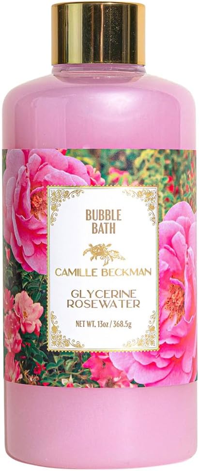 Camille Beckman Bubble Bath, Glycerine Rosewater, 13 Ounce by CamilleBeckman