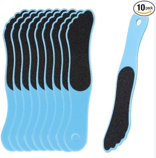 10 Pack Foot File, Professional Foot Callus Remover Sandpaper Pedicure Tools by Agirlvct