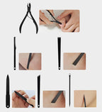 Nail Clippers Sets High Precisio Stainless Steel Nail Cutter Pedicure Kit Nail - Image 5