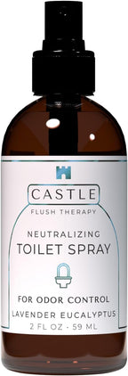 Castle Flush Therapy Neutralizing Toilet Spray | Odor Control: Mist Over the by CastleCompany