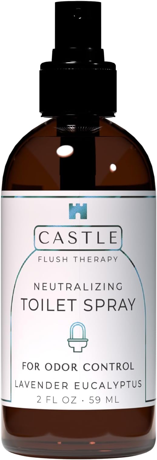 Castle Flush Therapy Neutralizing Toilet Spray | Odor Control: Mist Over the by CastleCompany