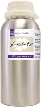 2 Bottles – GreenHealth Lavender Essential Oil – 16 fl oz Each – 100% Pure & - Image 2